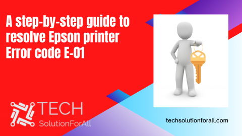 a step by step guide to resolve Epson Printer Code E-01