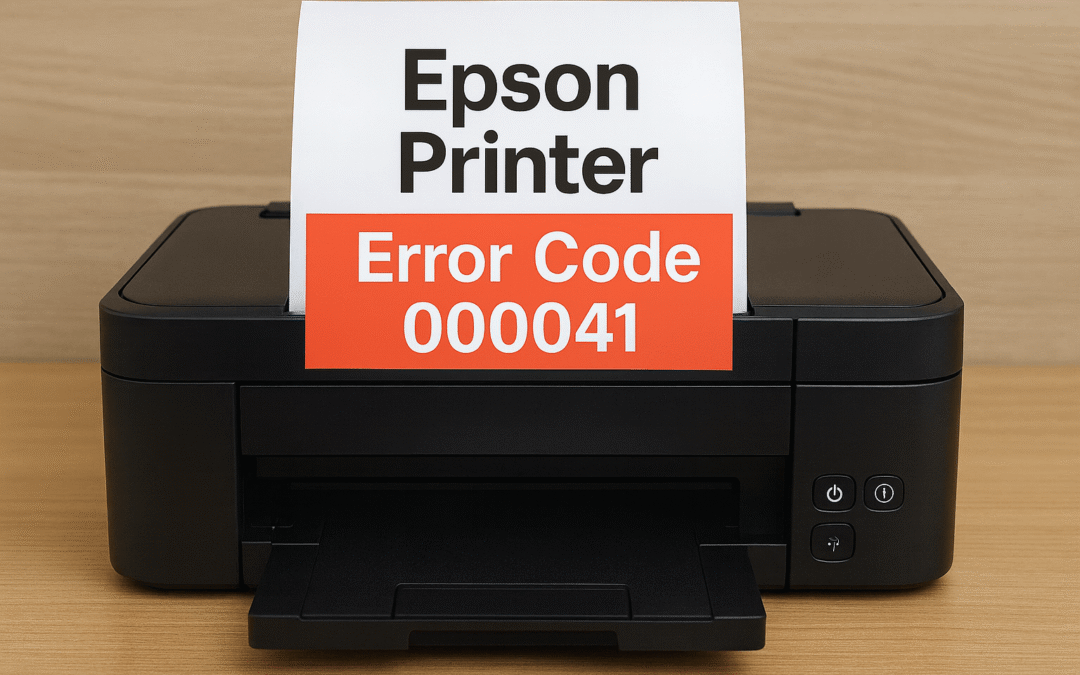Epson Printer Error Code 000041