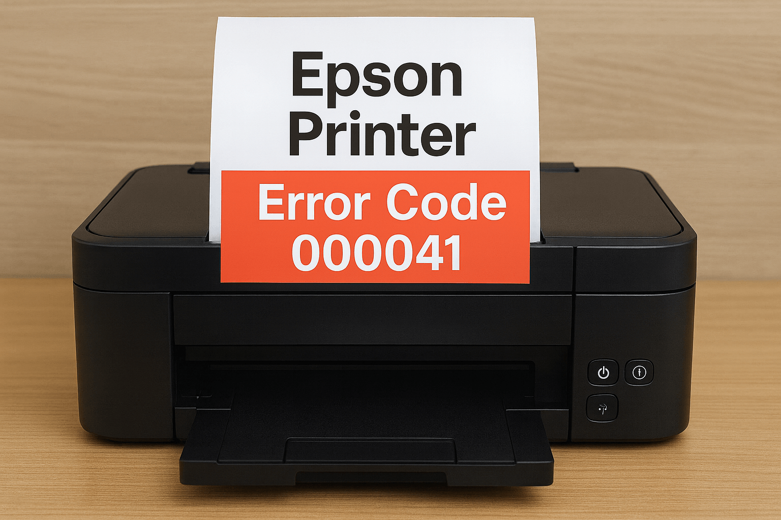 Epson Printer Error Code 000041