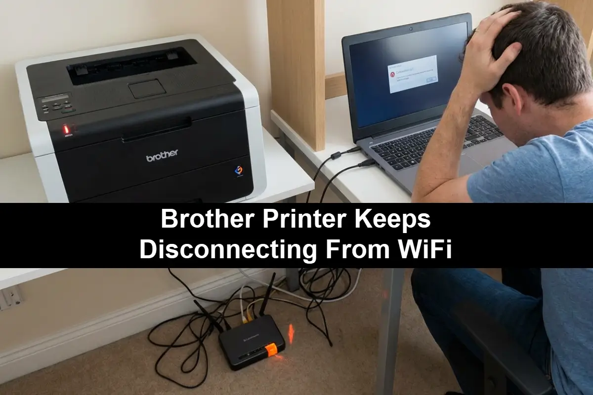 Brother Printer Keeps Disconnecting From WiFi – Fix It Now!