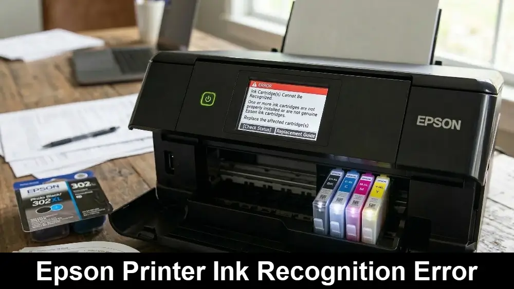Stop This Epson Printer Ink Recognition Error Now!