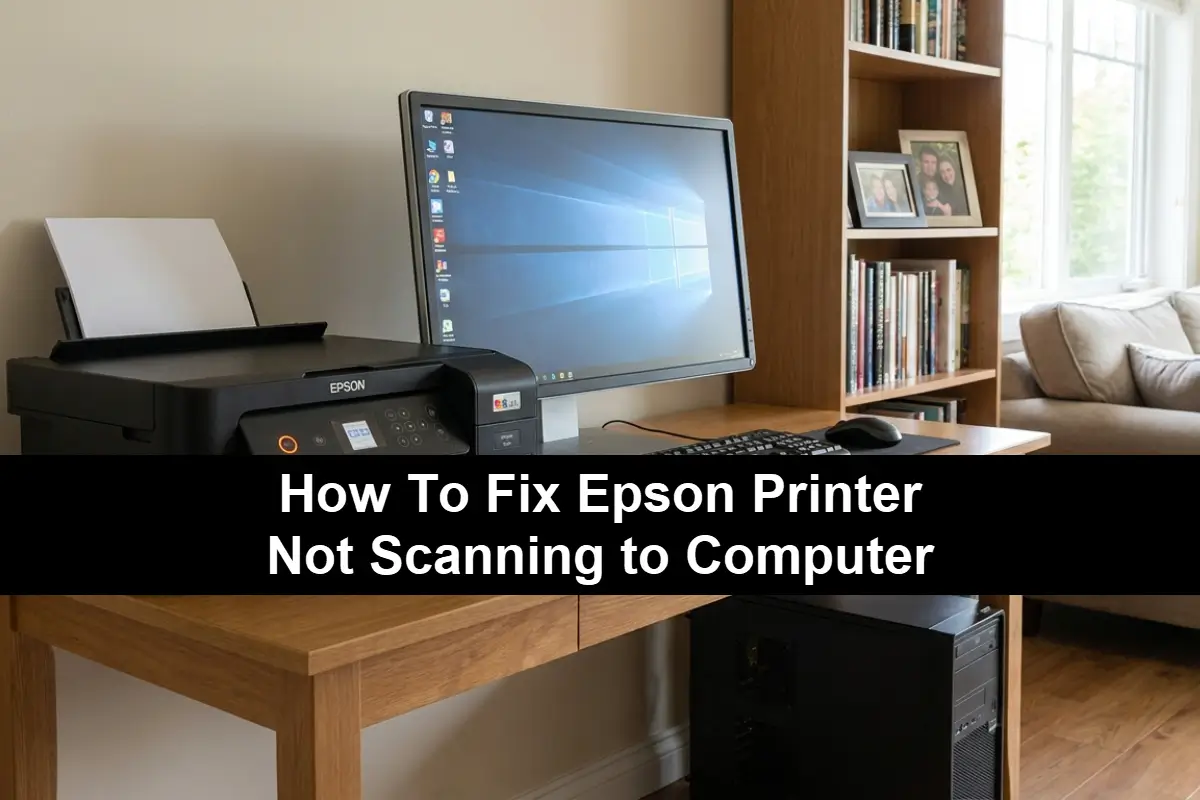Epson Printer Not Scanning To Computer Fixed Right Now!
