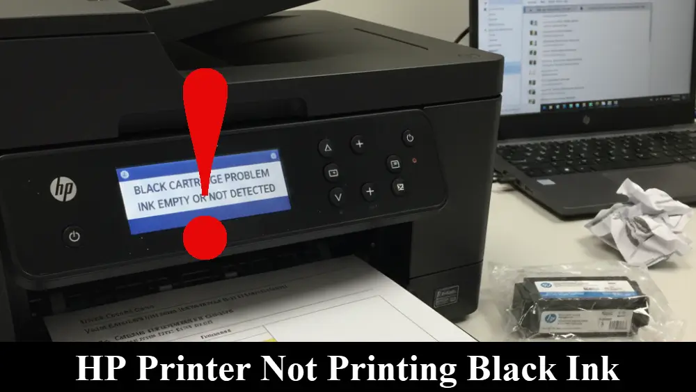 HP Printer Not Printing Black Ink - Fix It Now!