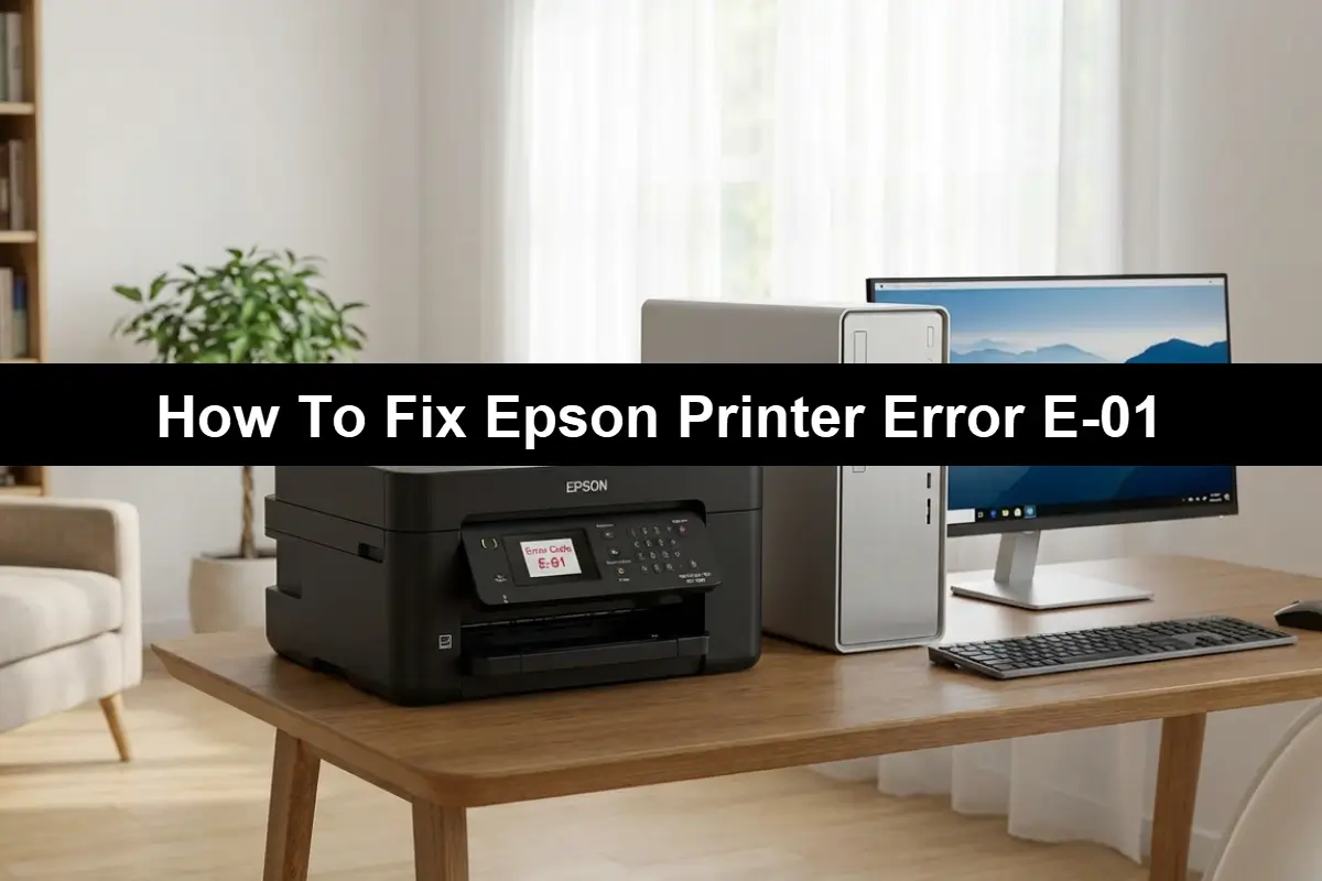 The Secret To Fixing Epson Printer Error E-01 Right Now!