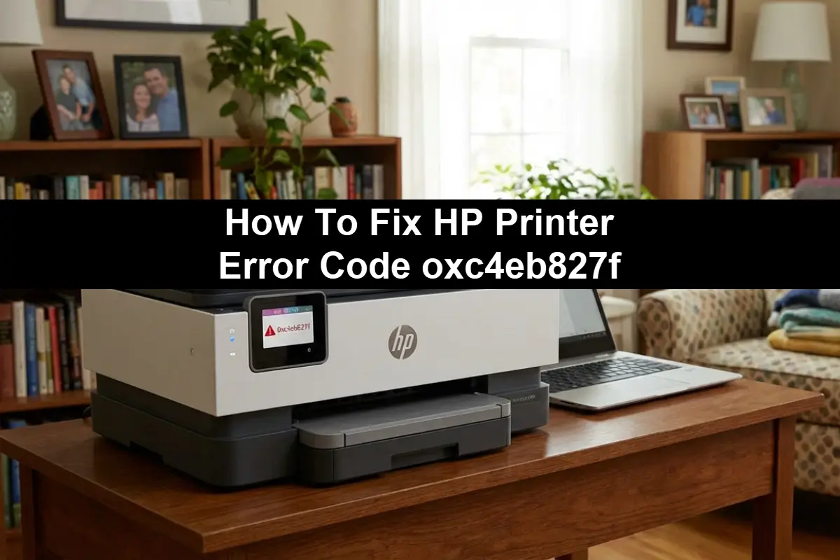 The Secret To Fixing HP Printer Error Code oxc4eb827f Now!