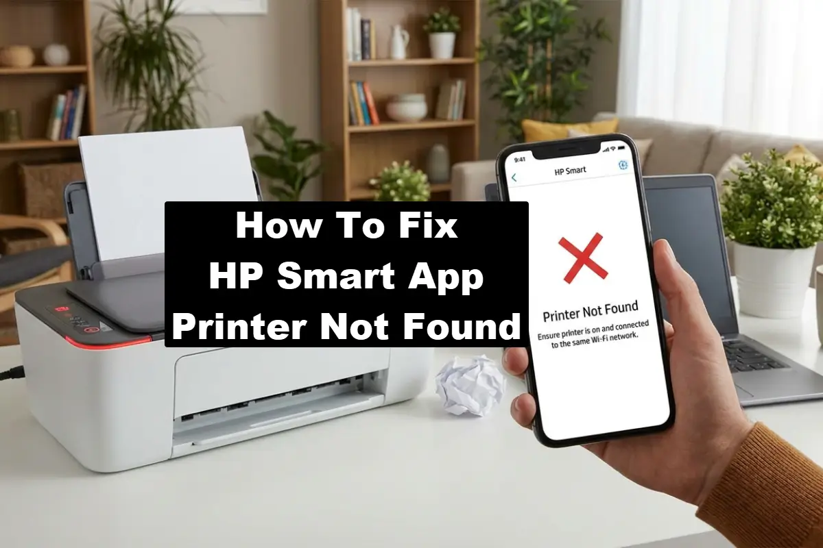 HP Smart App Printer Not Found? Fix It Now!